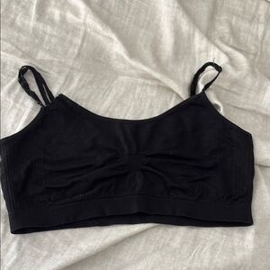 Black bralette stretchy size S